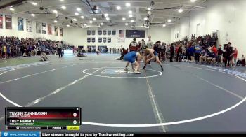 133 lbs Champ. Round 2 - Tuvsin Zunnbayan, Harper College vs Trey Pearcy, Millikin University