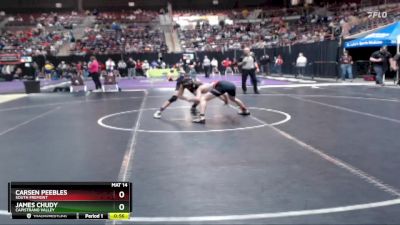 113 lbs Cons. Round 4 - Carsen Peebles, South Fremont vs James Chudy, Capistrano Valley