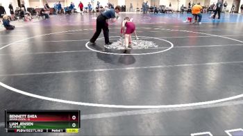 115 lbs Semis & 1st Wrestleback (8 Team) - Bennett Shea, Dover-Eyota vs Liam Jensen, St. Peter