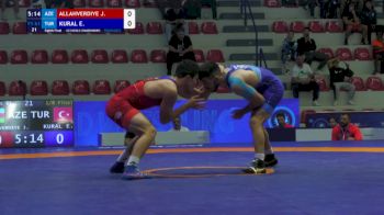 61 kg 1/8 Final - Jeyhun Allahverdiyev, Azerbaijan vs Emre Kural, Turkiye