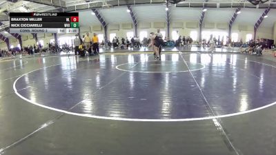157 lbs Cons. Round 2 - Braxton Miller, West Liberty vs Nick Cicciarelli, West Virginia Unattached