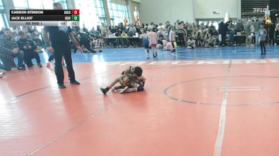 56 lbs Rr Rnd 1 - Carson Stinson, All I See Is Gold Academy - K3 vs Jace Elliot, Revival Oange