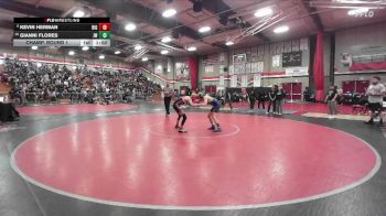 106 lbs Champ. Round 1 - Gianni Flores, JW North vs Kevin Herman, Big Bear