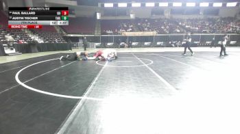 285 lbs 7th Place - Paul Ballard, Iowa State vs Austin Tischer, Tarleton State