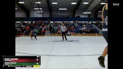 285 lbs Finals (2 Team) - Aaron Llanas, Centenary vs Charlie Turner, Ithaca