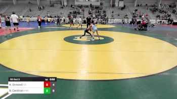 65 lbs Rr Rnd 3 - Killian Ormond, East Coast Elite vs Brock Cardinal, Forge Lynch/Stiltner