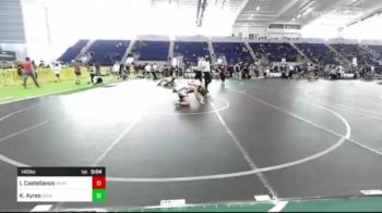 145 lbs Consi Of 16 #2 - Isaiah Castellanos, Wcw vs Kade Ayres, Genesis