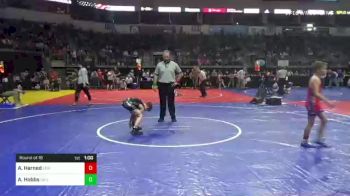 72 lbs Round Of 16 - Ayden Harned, Lexington Youth WC vs Asher Hobbs, Salina