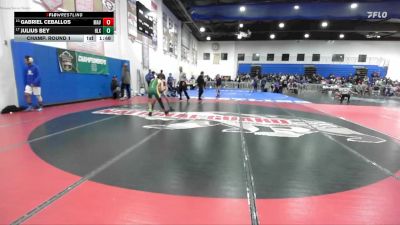 113 Boys Champ. Round 1 - Julius Bey, Helix Charter vs Gabriel Ceballos, Mar Vista