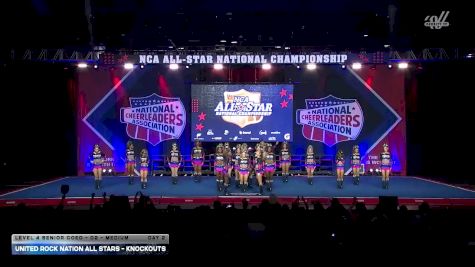 United Rock Nation All Stars - Knockouts [2026 L4 Senior Coed - D2 - Medium Day 2] 2026 NCA All-Star National Championship