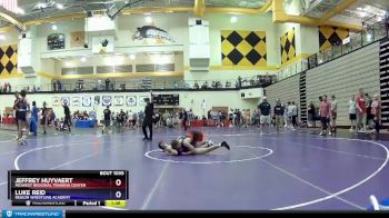 145 lbs 1st Place Match - Jeffrey Huyvaert, Midwest Regional Training Center vs Luke Reid, Region Wrestling Academy