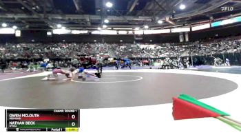 138 lbs Champ. Round 1 - Owen Mclouth, Redmond vs Nathan Beck, Nyssa