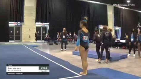 Zoe Johnson - Floor, Bull City Gym #414 - 2021 USA Gymnastics Development Program National Championships