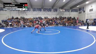 130 lbs Cons. Round 1 - Christian Ramirez, Palma vs Leland Macias, North Salinas