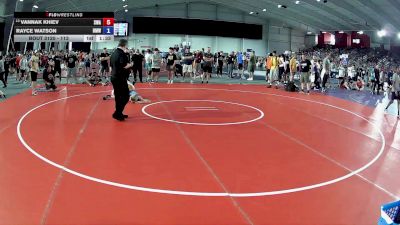 113 lbs Champ. Round 2 - Vannak Khiev, SPAR Wrestling Academy vs Rayce Watson, Beast Mode Wrestling
