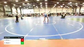 220 lbs Consi Of 32 #2 - Vincent Kilroy, GA vs Carter Bland, NC