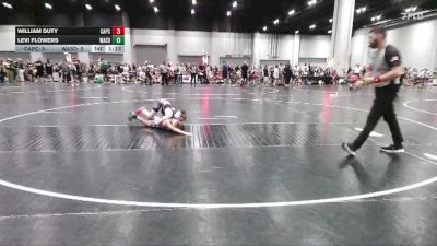 77 lbs Round 1 (4 Team) - William Duty, Captial City WC vs Levi Flowers, Washington Dual Team