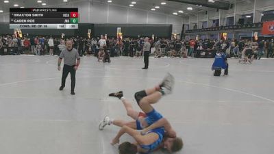 126 lbs Cons. Rd Of 16 - Caden Roe, Jackrabbit Wrestling Academy vs Braxton Smith, Bear Cave