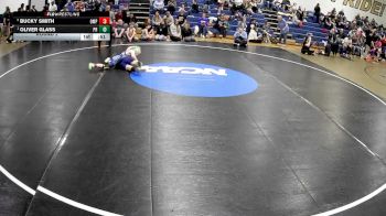 86-96 lbs Round 2 - Oliver Glass, Pine Richland vs Bucky Smith, OMP