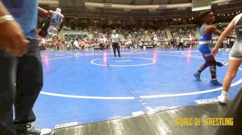 55 lbs Quarterfinal - Sariah The Last Panda, WTC vs Thatcher Odle, Keystone Wrestling Club