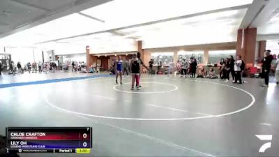 117 lbs Round 1 - Chloe Crafton, Hanover Hawkeye vs Lily Oh, Legend Wrestling Club