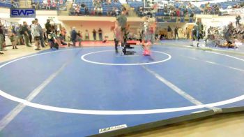 74 lbs Rr Rnd 1 - Kaelynn Hackney, South Central Punisher Wrestling Club vs Faith Ford, Locust Grove Youth Wrestling