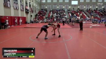 150 lbs Semis & Wb (16 Team) - William Rivers, Hewitt-Trussville vs Cannon Ford, Homewood Hs