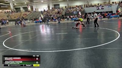 189 lbs Champ. Round 1 - Jonathan Foster, Rabbit Wrestling Club vs William Hodges, Franklin WC