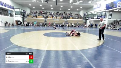 165 lbs Consi Of 16 #2 - Alaa Aly, Edinboro vs Louie Cerchio, Unrostered- Spartan Combat RTC