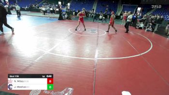 190 lbs Consi Of 32 #2 - Noah Miles, Saint John's vs Jackson Meehan, Central Catholic