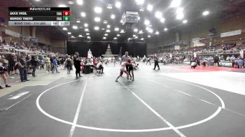 114 lbs Rr Rnd 5 - Jaxx Vigil, Eaglecrest WC vs Sergio Treto, Eaglecrest WC