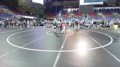 155 lbs Rnd Of 16 - Maggie Ortmann, MO vs Hailie Krueger, WI