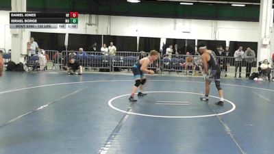 132 lbs Round Of 32 - Daniel Jones, NY vs Israel Borge, MO