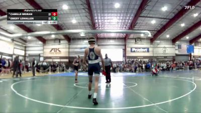 106 lbs Champ. Round 1 - Camille Mejean, Spring Valley vs Emery Lewallen, Spanish Springs