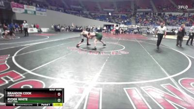 6A-175 lbs Champ. Round 1 - Ryder White, West Linn vs Brandon Cook, Forest Grove