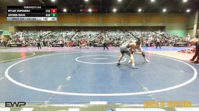 135 lbs Consi Of 32 #2 - Rylee Dupignac, Other vs Jayden Nava, Aloha