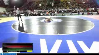 2A 160 lbs Champ. Round 1 - Tyson Tucker, Potlatch vs Walker Pelto, Bear Lake