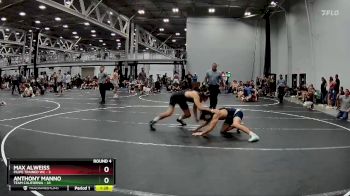150 lbs Round 4 (8 Team) - Max Alweiss, Filipe Trained WC vs Anthony Manno, Team California