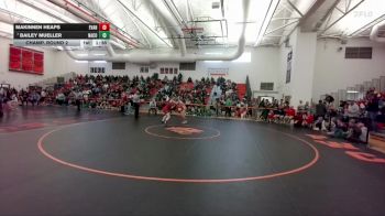 135 lbs Champ. Round 2 - Bailey Mueller, Natrona County vs Makinnen Heaps, Evanston