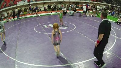 52-58.4 lbs Champ. Round 5 - Annilise Johnson vs Lanaia Bal, Hawaii