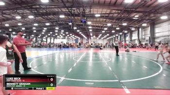 76 lbs Rd# 4- 2:00pm Friday Final Pool - Bennett Graham, Kentucky Jokers vs Luke Beck, East Coast Elite