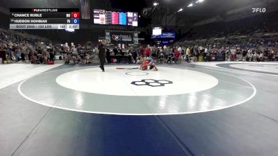 150 lbs Cons. Rd Of 32 - Chance Ruble, MO vs Hudson Hohman, PA