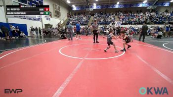 46 lbs Round Of 32 - Eli Reeves, Broken Arrow Wrestling Club vs Wade Woofolk, Bartlesville Wrestling Club