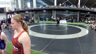 155 lbs Cameron Millsapps, Virginia vs Alexandria Perez, California Red