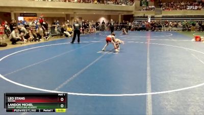 64 lbs Quarterfinal - Leo Stang, Rocori vs Landon Michel, Summit Wrestling Academy