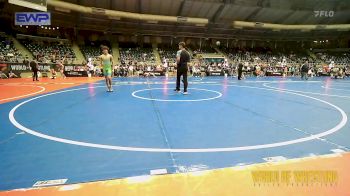 115 lbs Quarterfinal - Jeremiah Hayes, Red Cobra Westling Academy vs Aiden Jalajel, Team Tulsa Wrestling Club