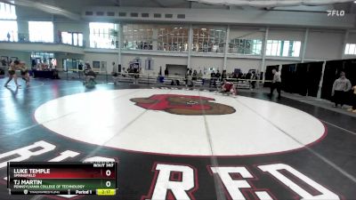 149 lbs Cons. Round 5 - Tj Martin, Pennsylvania College Of Technology vs Luke Temple, Springfield