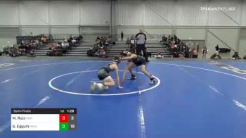 80 lbs Semifinal - Mikey Ruiz, SWAT Black vs Grayson Eggum, POWA