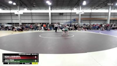 60-65 A Round 2 - Noah Lombardo, Middleton Wrestling Club vs Jace Pena, Madison Wrestling Club