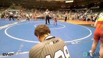 52 lbs Round Of 32 - Tayt Todd, Eufaula Ironheads Wrestling Club vs Everett Craig, Team Tulsa Wrestling Club